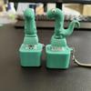 Lizard Button Keychain Ornament Funny Lizard Sounds And Flash Effects Rechargeable Portable Stress Relief Fidget Pendant