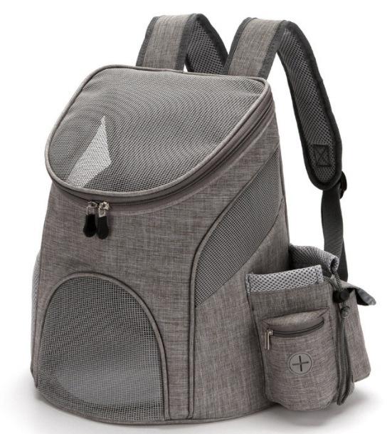

Go out portable cat outdoor portable backpack cat bag dog back cat bag dog bag cat backpack S серый