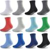 Kindersokken Antislip Peuters Meisjes Jongens Crew Sokken Met Grepen.grip Sokken Antislip 12 Pack