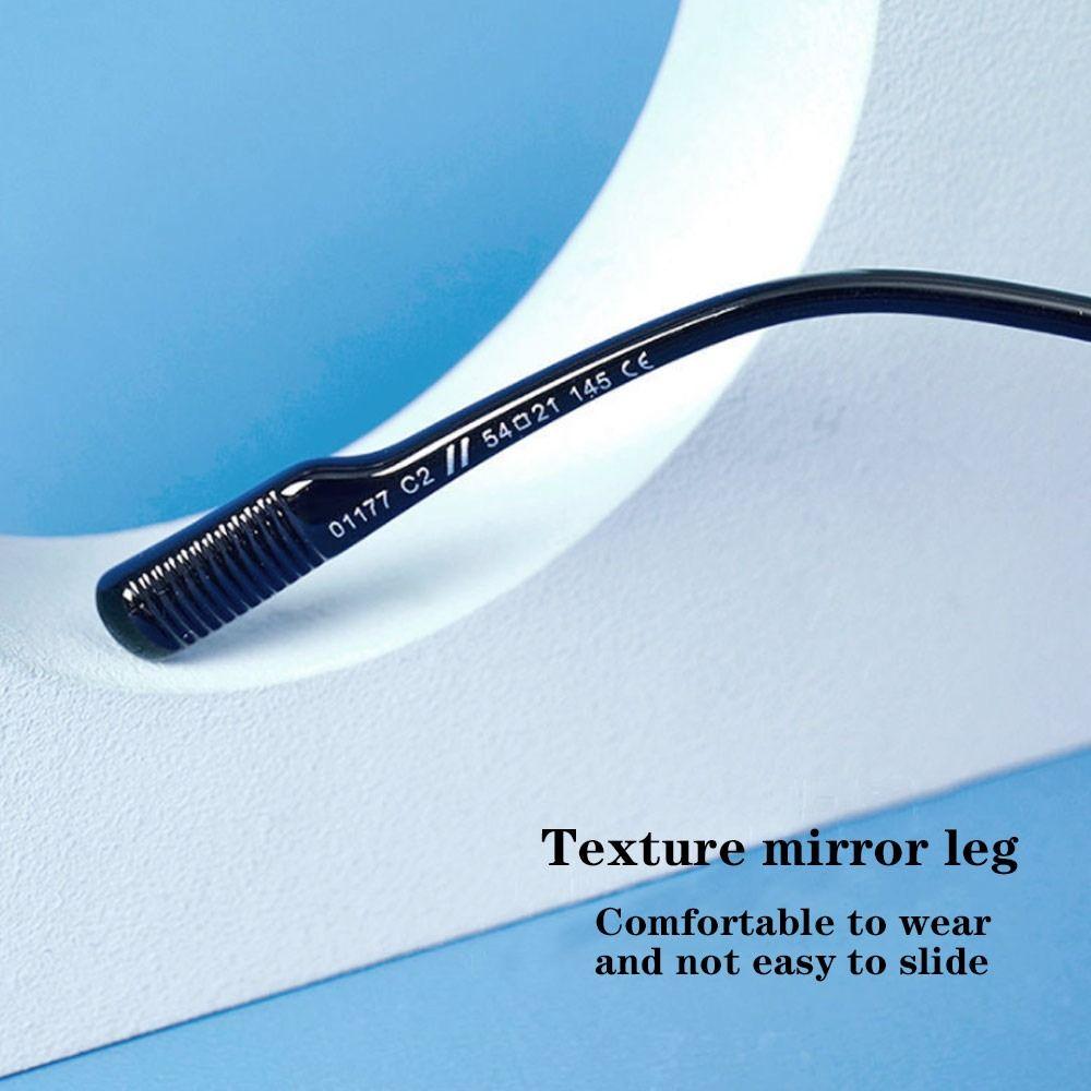 Portable Durable Anti-Blue Light Glasses Computer Goggles Oversized Eyeglasses Ultra Light Frame