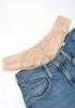 Seamless Brazilian Briefs Made of Tulle 2507 Flower Sielei Beige