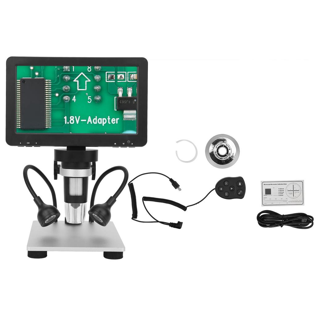 Digitales Elektronmikroskop für industrielle Wartung PCB-Reparaturwerkzeug 7 Zoll 12MP 3,7V