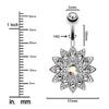 7Pcs/Set Stainless Steel Zircon Belly Button Body Jewelry Navel Ring