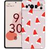 Funny Cartoon New Year Christmas Santa Phone Case For Google Pixel 9 8 7 6 Pro XL 8A 6A 7A 5G Soft TPU Black Cover Fundas