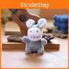 Cute Donkey Plush Keychain Stuffed Animal With Pp Cotton Fill For Kids Gift