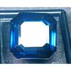 Stunning Natural Blue Color Sapphire 27-29 Ct Asscher Cut Certified Gemstone