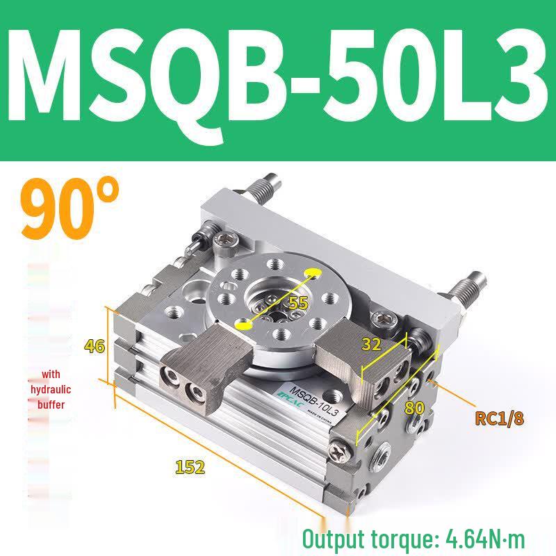 

Yundu MSQB-50L3 Pneumatic Rotary Swing Cylinder