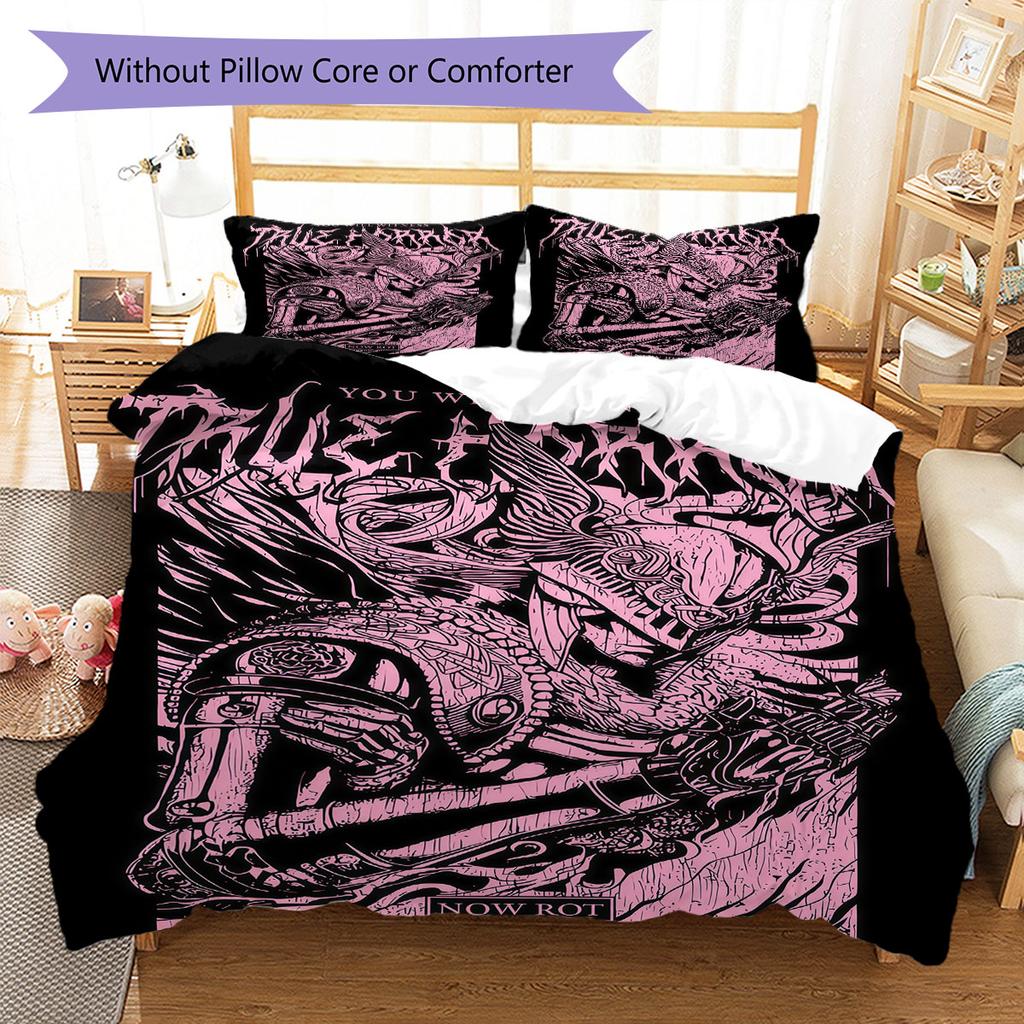 Elden Ring Veil Bedding Quilt Set Quilt Cover Pillowcase Home Decoration Birthday Gift (1 * duvet cover + 2 * pillowcase, without core)
