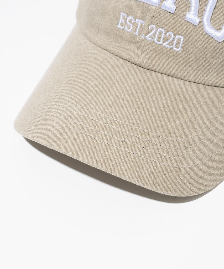 MILLO ARCHIVE Arch Letter Ball Cap [Melange Beige]