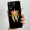 For Tecno Pova 7 Pro Ultra 5G Case Luxury Crown Letter Silicone Soft Phone Case For Tecno Pova7 Pro Ultra Shockproof Back Covers