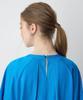 Le Souk Holiday Tuck Design Blue Women's Pullover, 291166,