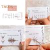 Mini Sewing Book Comprehensive Stitch Guide DIY Craft Portable Sewing Card Set Embroidery Patterns Designs Sewing Book
