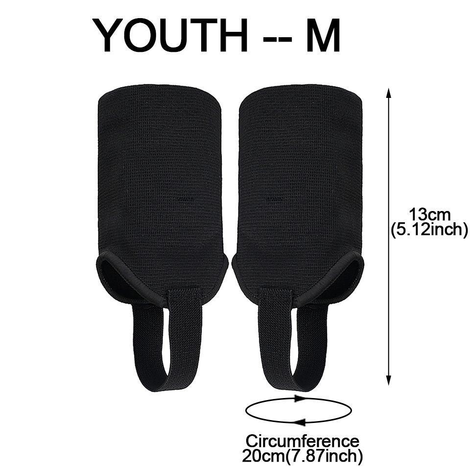 

Loogdeel 1Pair Ankle Guard Protectors Pad Adult Soccer Football Volleyballs Double Side Children Sports Eva Ankle Foot Support