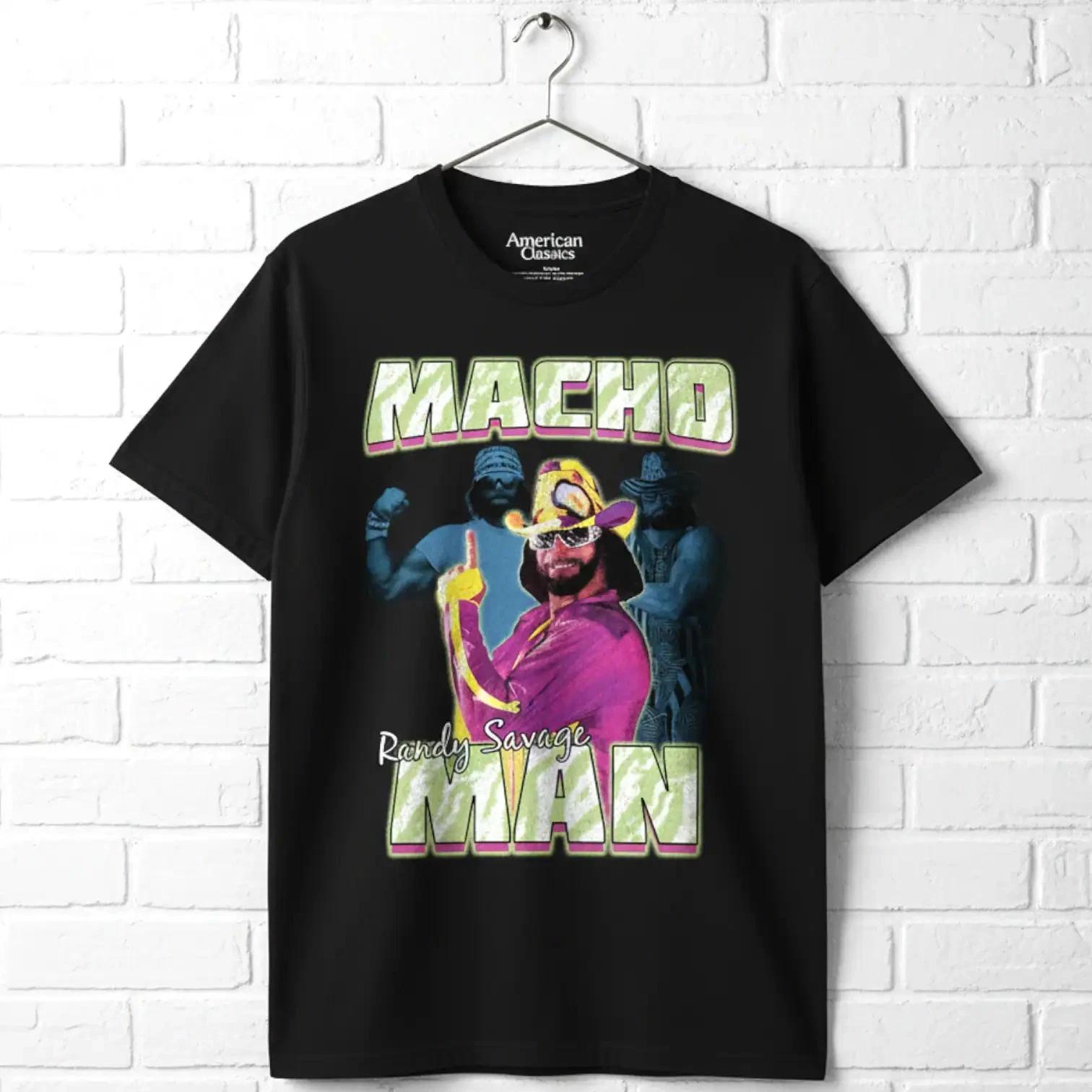 Macho Man Triple Threat Men s T Shirt XL