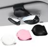 Sunglasses Holder for Sun Visor Protects Safe Easy Prevents Car Storage [Ruleheai] Car, Leather-like, Clip-on Magnet, Pocket, Glasses, Driving,