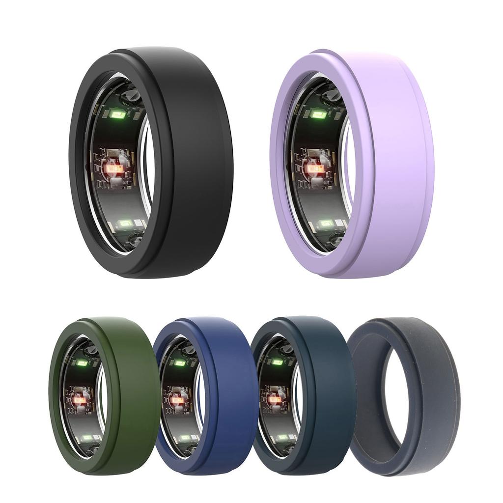 Soft Silicone Rings Cover Intelligent Rings Protector Sleeve for Rings Generation 3 Scratch-proof Protective Case Skin