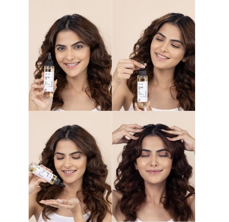 20% Argan Oil 10% Olive Oil for Dry Frizz Control Hair Oil