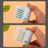 Set da 2 Pezzi Slicer per Torta a 5 Strati Regolabile Coltello da Pane Fai-da-te Divisore Livellatore di Taglio Slicer per Toast Fissatore Per Strumento da Forno per Cucina