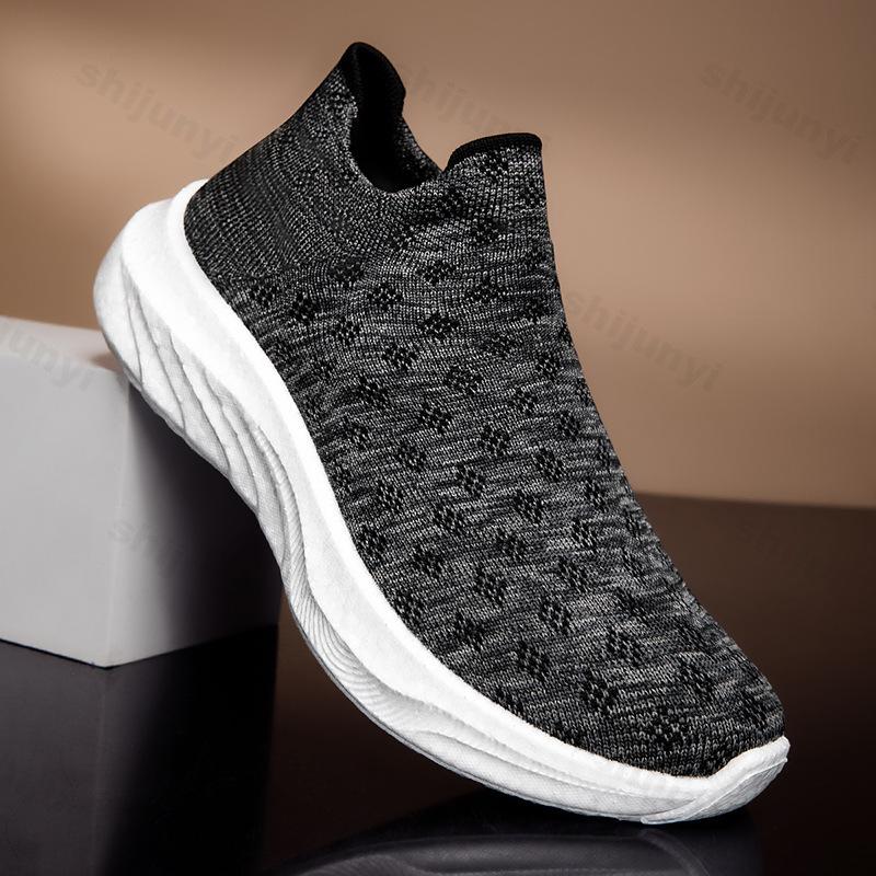 Fashion 2025 Spring New Fashion Trend Low Top Thick Bottom Sports Shoes for Men Mesh Breathable Comfortable Soft Soled Chunky Sneakers