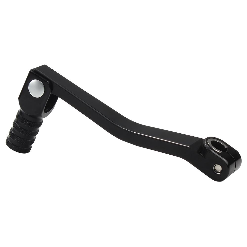 Motorcycle Folding Gear Shift Lever CNC Aluminum Accessories for Honda Suzuki Kawasaki Dirt Bike Motocross Universal Part Enduro чёрный