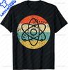 Graphic Birthday Gift  Atom Retro Style Science TShirt Unisex Clothing Streetwear Graphic T Shirts Anime Tshirt Ropa Hombre