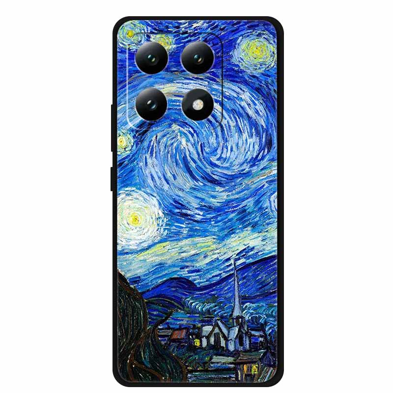 3D Flowers Case For Xiaomi 17 pro max Coque Relief Embossed Blossoms Funda Silicone Soft Back Phone Cover For Xiaomi17 TPU Para