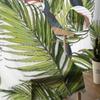 Toucan And Palm Branches Sheer Curtain For Living Room Bedroom Voile Curtains For Window Organza Curtains Party Tulle Drapes