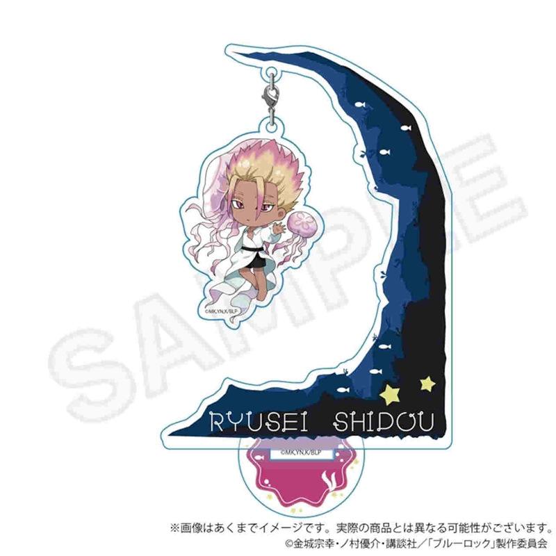 Blue Lock Japanese Anime Peripherals Jellyfish Version Acrylic Stand Collectible Desk Ornament Creative Birthday Gift For Friend