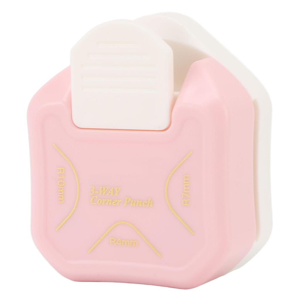 3 in 1 Papier Eckenabschneider R4mm R7mm R10mm Abrunder Stanzer für Karton Foto Scrapbooking Basteln