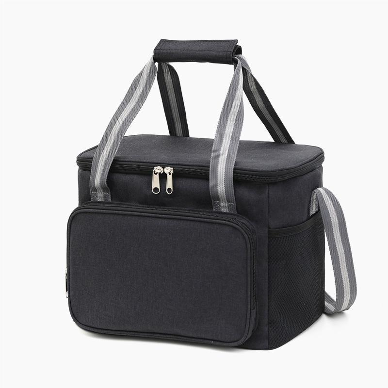 Durable Oxford Cloth Portable Thermal Lunch Bag Picnic Food Insulated Cooler Bags Office Travel Lunchbag