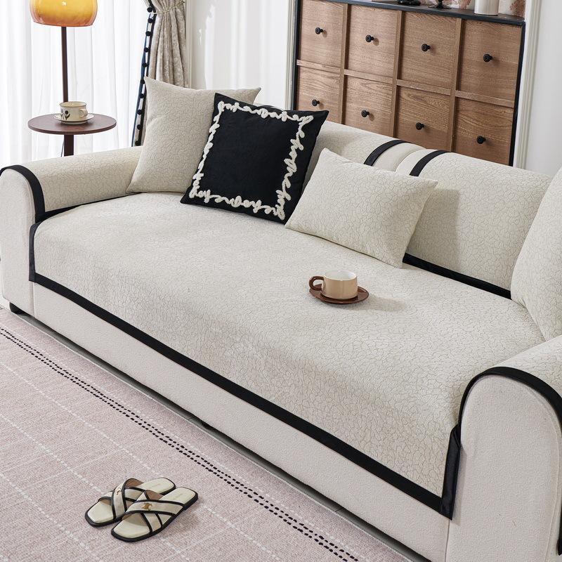 

Simple Sofa Cushion, Universal In All Seasons, Light Luxury, High-End Leather Sofa Special Sofa Seat Cushion Sofa Cover 70*70cm