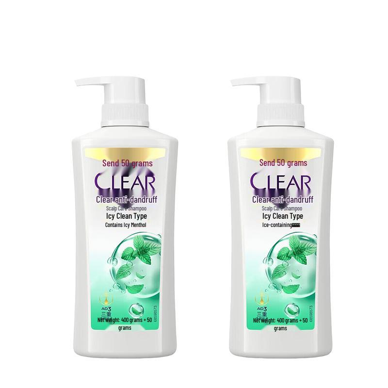 Шампунь от перхоти Clear Ice Cool, двойная упаковка
