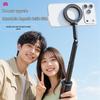 Portable Magnetic Selfie Stick Tripod: Anti-Shake Camera Stand for Travel & Live Streaming
