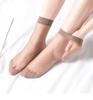 10/50pairs Summer Skin Color Transparent Thin Women Crystal Silk Socks Nylon Ladies Female Summer Short Ankle Silk Socks Meias