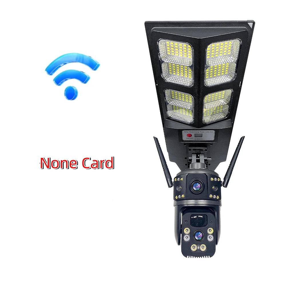 

Multi-functional Smart Solar Street Light with PIR Sensor Dual-lens Monitoring, Intelligent Lighting, Wireless 4G/WIFI Camera WIFI Version