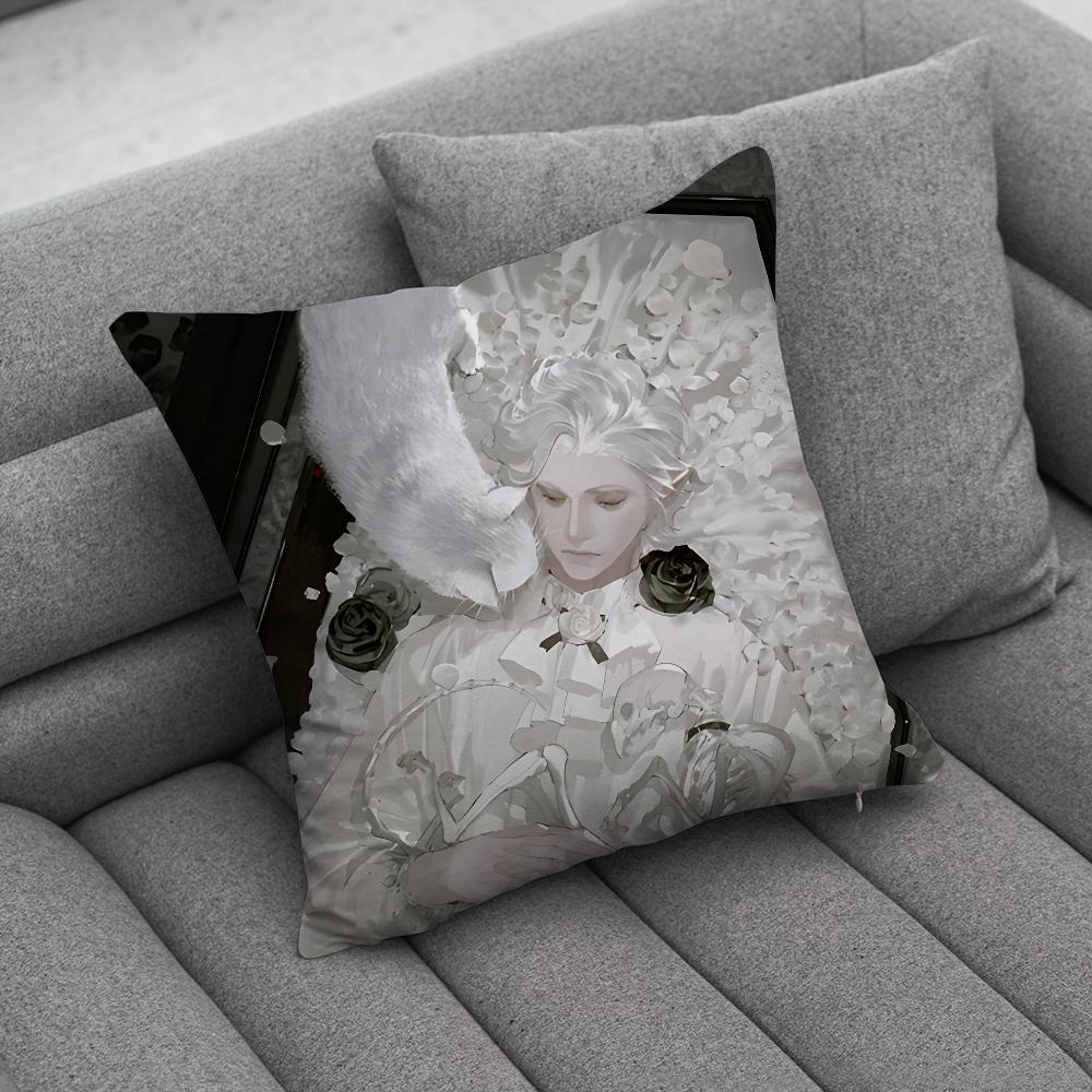 

Astarion B-Baldurs-S G-Gate 3 Pillow Case Soft Cushion Cases for Farmhouse Sofa Decor Home Decorations and Protector 60cmx60cm