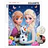 Pearl Painting Handmade Frozen Princess Olaf Pearl Kit Home Decoration Painting