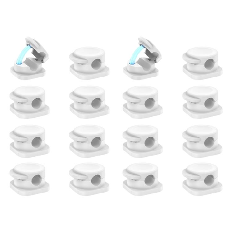 Cord Holder Clip Magnetic Cable Organizers for Desk and Car with Strong Adhesive 