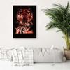 Canvas Print Red Tiger