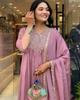 Beautiful Designer Salwar Suit Kurti Pant Dupatta Set Women Bollywood Anarkali Dress