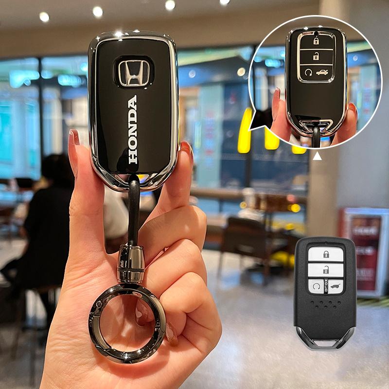 Car modification rear key cover applicable For Honda Logo Hyundai Nissan Infiniti including key pouch CR-V Auto Interior Key Bag TT5