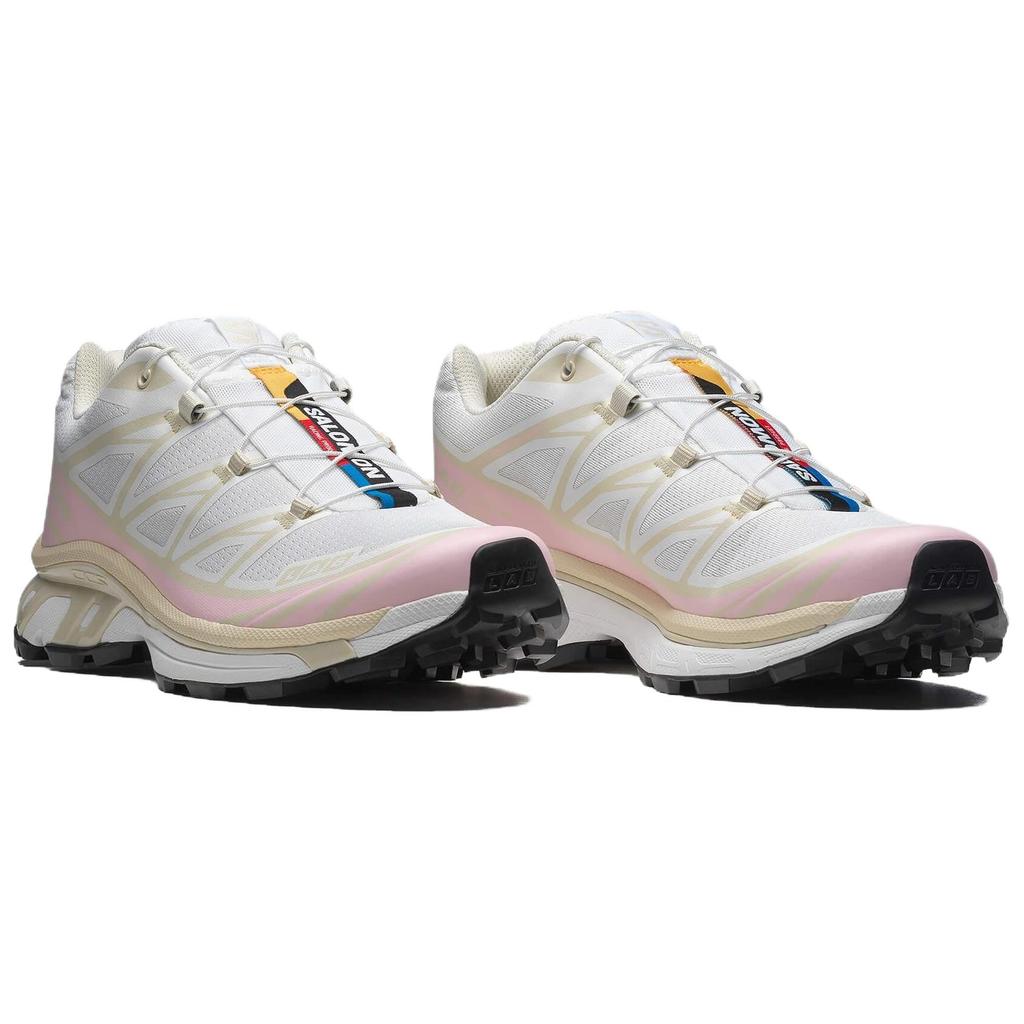 SALOMON XT-6 Comfortable Versatile Durable Lightweight Low-Top Lifestyle Shoes Unisex Shoes White 477392