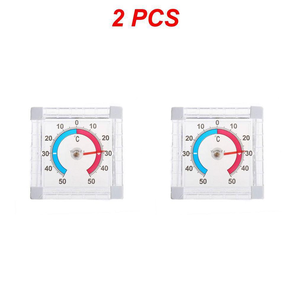 New Temperature Thermometer Window Indoor Outdoor Wall Garden Home Graduated Disc Measurement