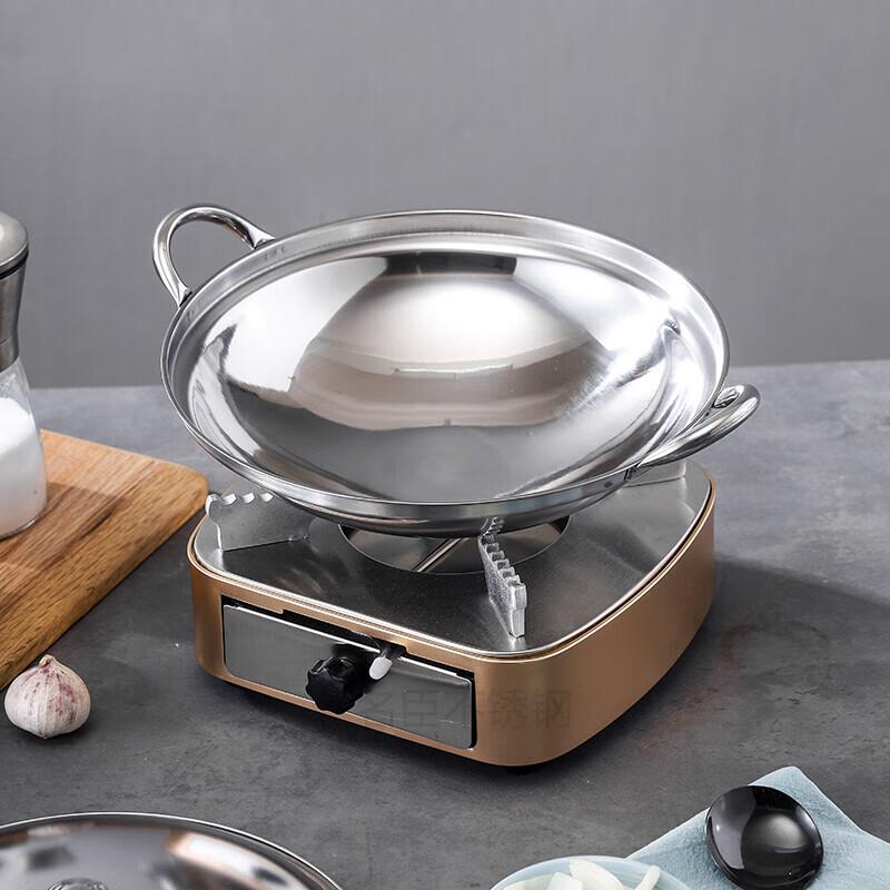 GOWKE Stainless Steel Alcohol Hot Pot Stove