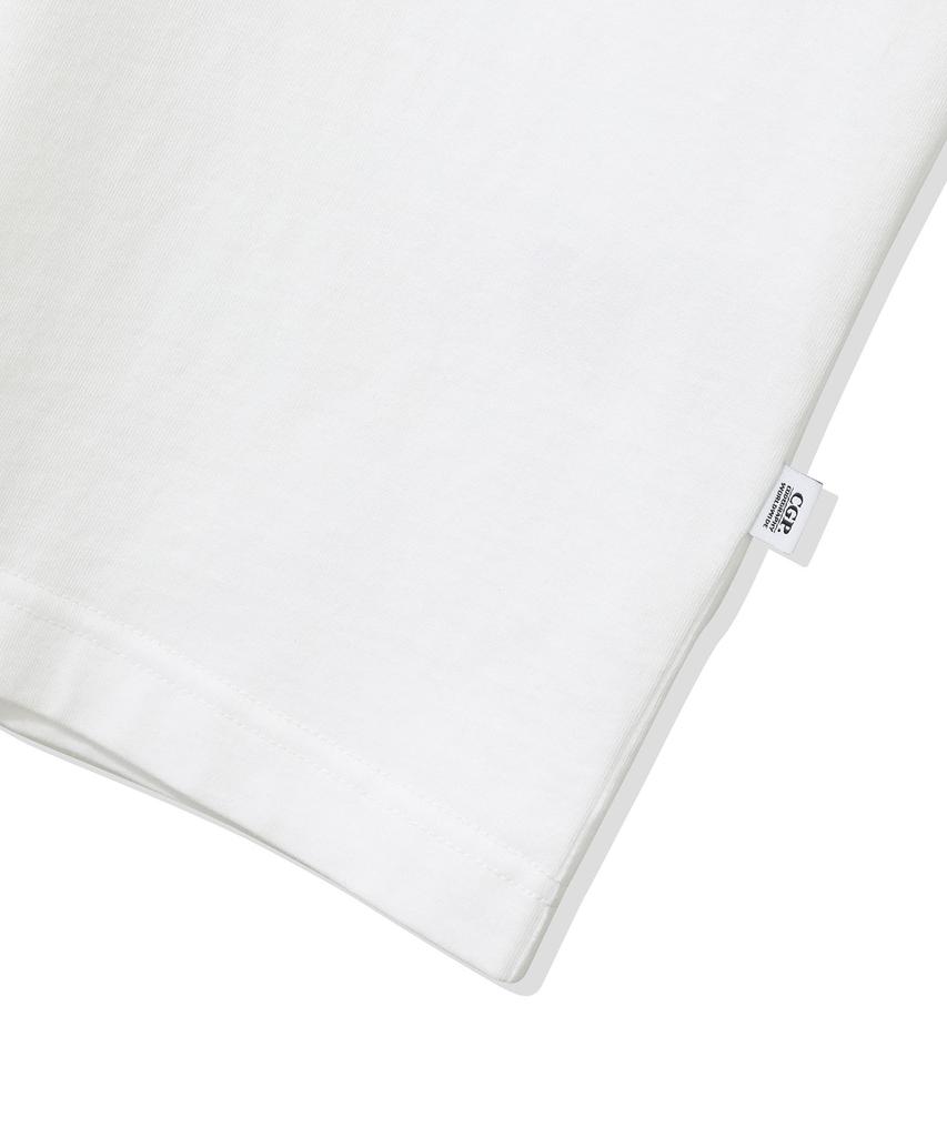 CGP Square Color Logo Short Sleeve T-Shirt - White