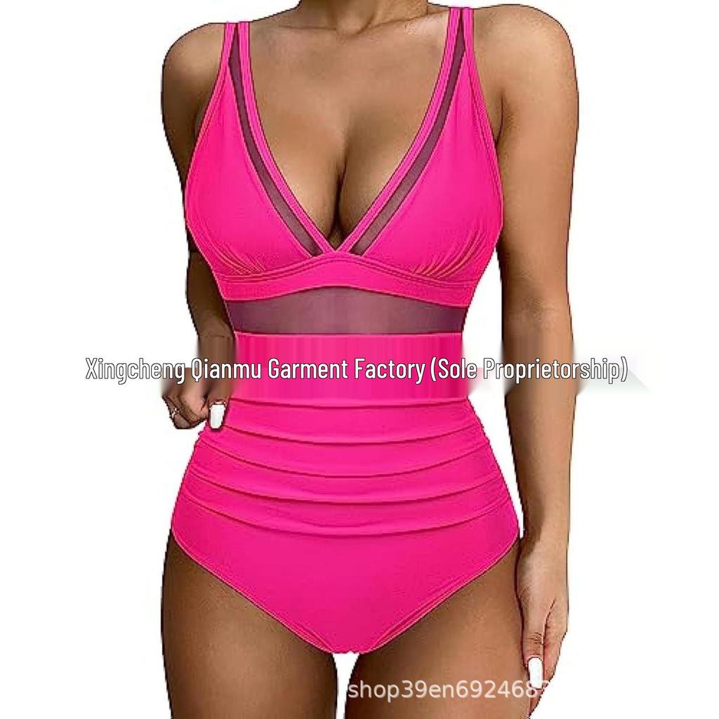 Neuer hochgeschnittener einteiliger Badeanzug für Damen - Sexy und stilvolles Hohldesign