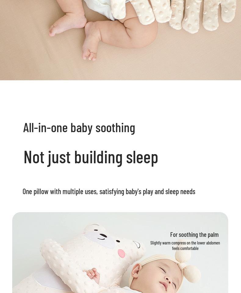 Anti-Startle Infant Soothing Pillow for Sleep