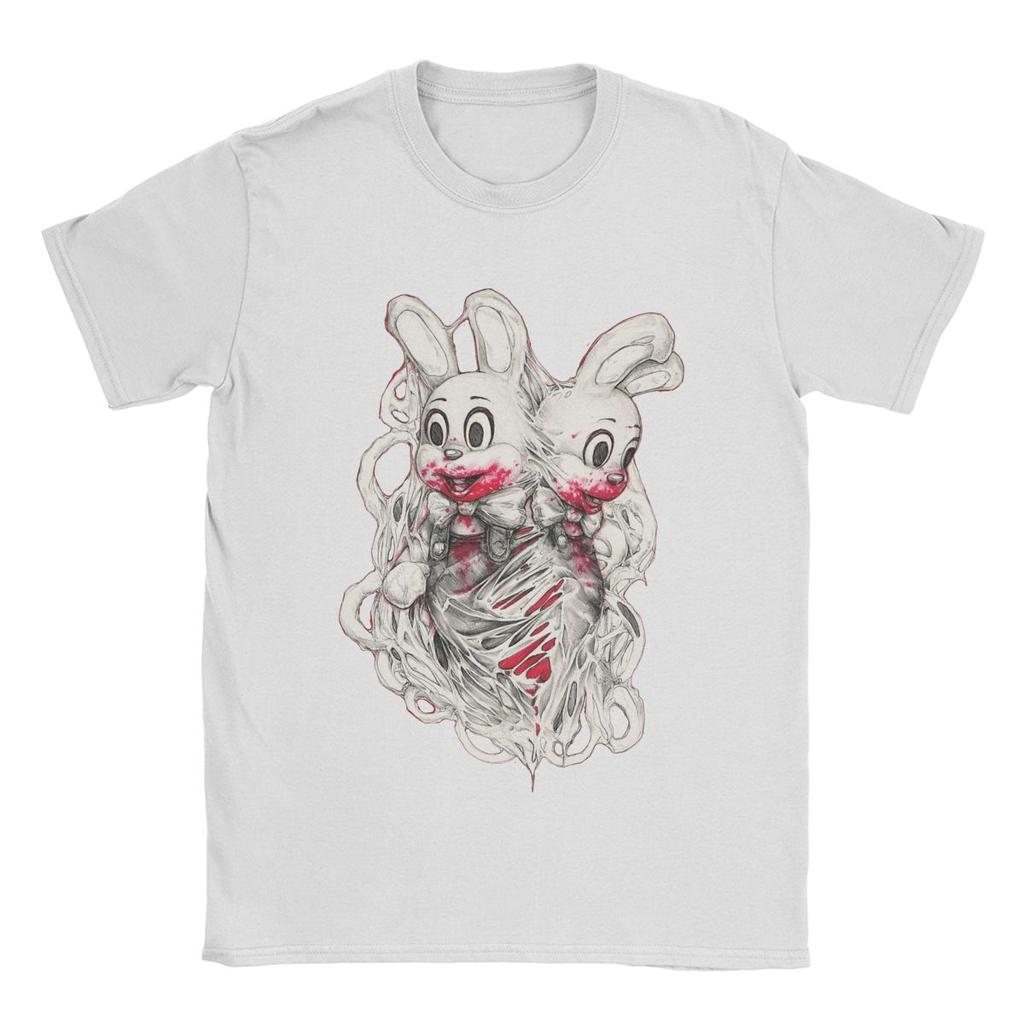 Robbie Robbie Silent Hill Herren T-Shirt Humor T-Shirt Kurzarm Rundhals T-Shirt 100% Baumwolle Geburtstagsgeschenk Kleidung