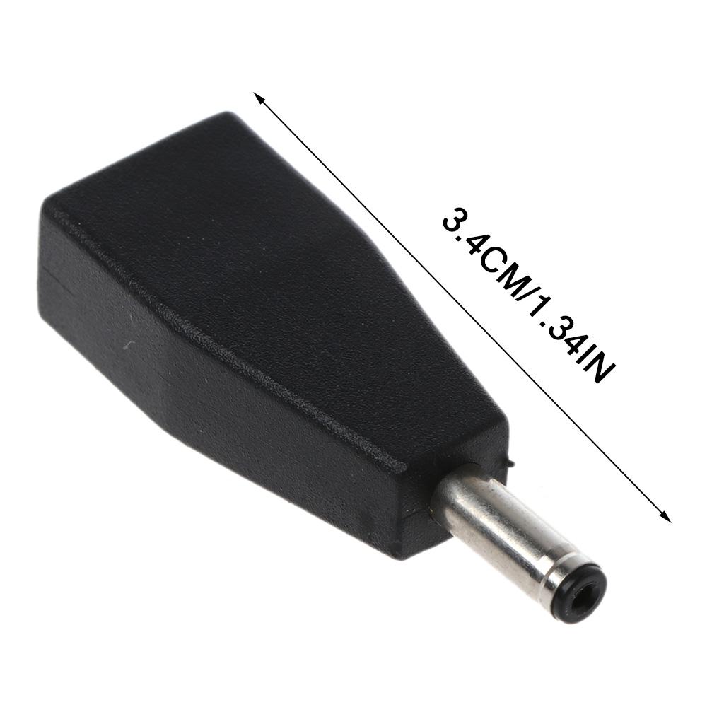 Universal Micro USB to for DC 3.5x1.35mm Power Plug Connector Charging Adapter for Gaming Device Portable Converter Plug