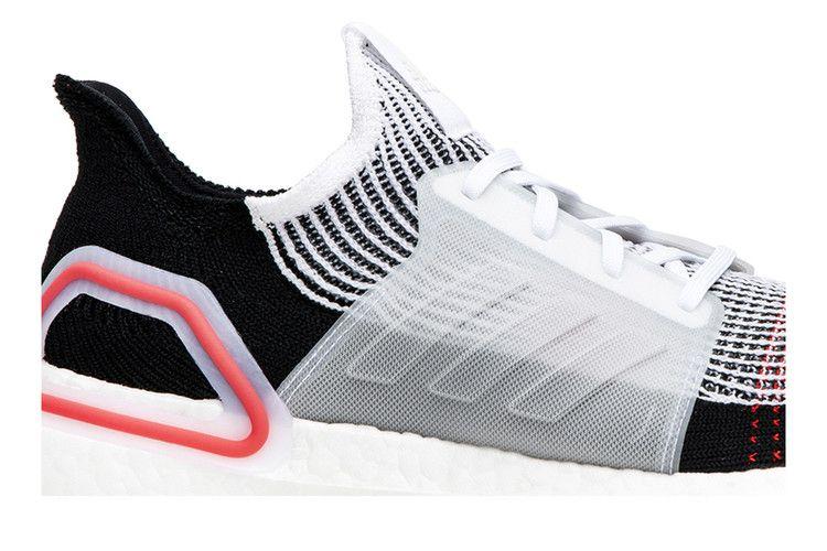 adidas Ultra Boost 2019 Cloud White Active Red Men's Sneakers